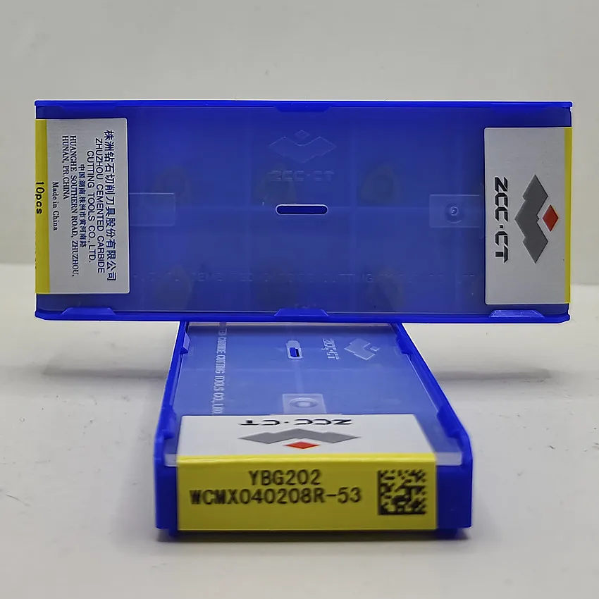 

WCMX040208R-53 YBG202/WCMX040208R-53 YBG205/WCMX040208R-53 YBG201 ZCC.CT CNC blade carbide inserts turning tools 10pcs/box