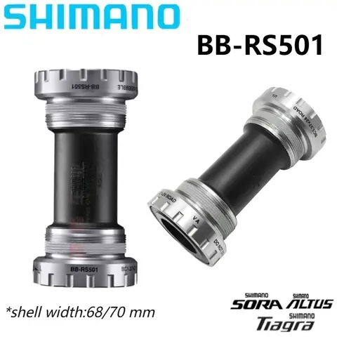 Shimano Road Bike Bottom Bracket BSA RS501 BB68/70 Speed Bicycle BB Central Movement 24mm Lower Support