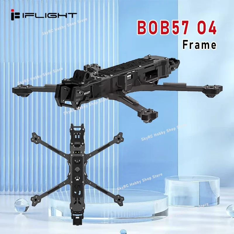 iFlight BOB57 O4 Frame Kit - 6mm Arm 280mm Wheelbase 5/7-inch for Cinematic Freestyle FPV RC Accessory