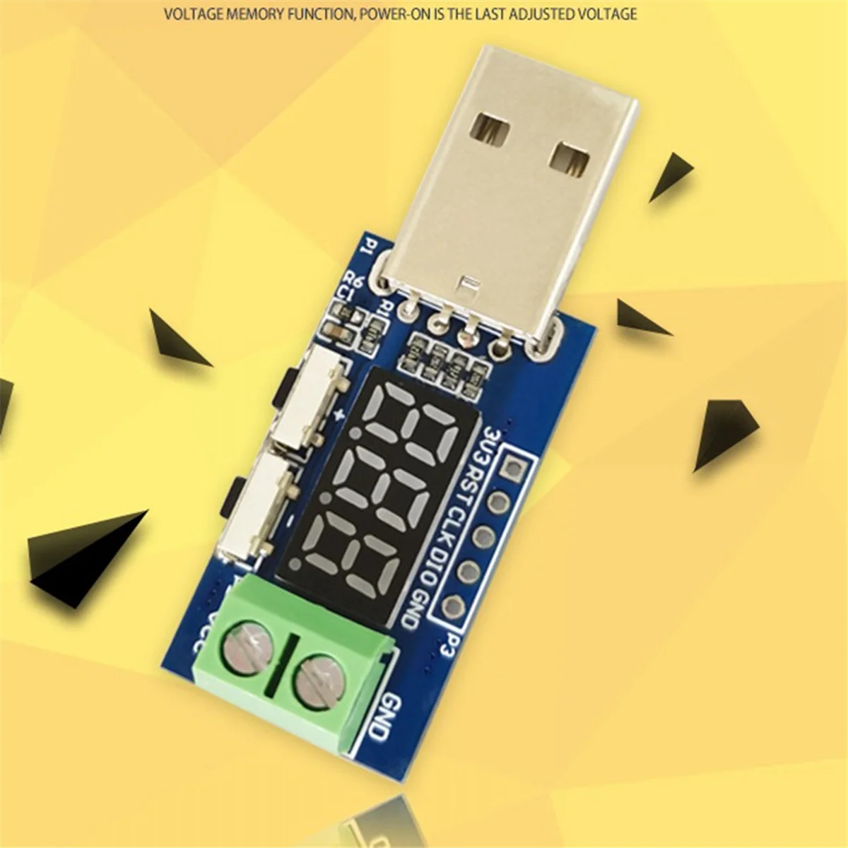 A51I QC2.0 QC3.0 Decoy Module 3.6-20V Adjustable Voltage Multifunction Charging Head Test Aging Test Module