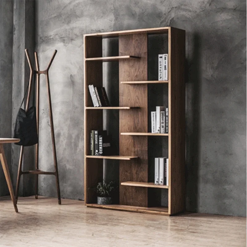 Floor Bedroom Bookcases Organizer Library Book Stand Shelves Bookshelf Shelving Collect Estante Para Libros Room Furniture