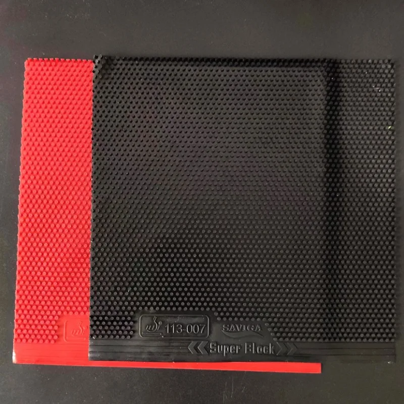 DAWEI SAVIGA Super Block Table Tennis Rubber Ultra-Soft Cured Floating Particles Long Pips OX Durable Ping Pong Rubber Anti-Spin