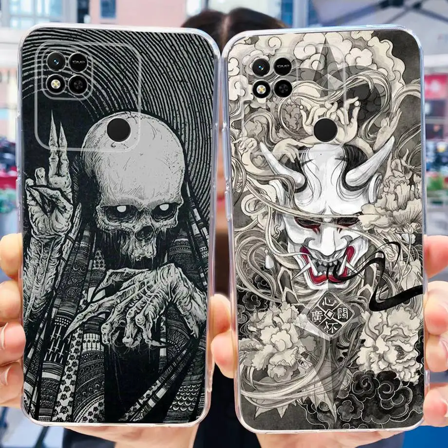 For Xiaomi Redmi 10A 10C Case Cover Transparent Soft TPU Rubber Silicone Cases For Xiaomi Redmi 10 2022 Redmi10 10 a Fundas Capa