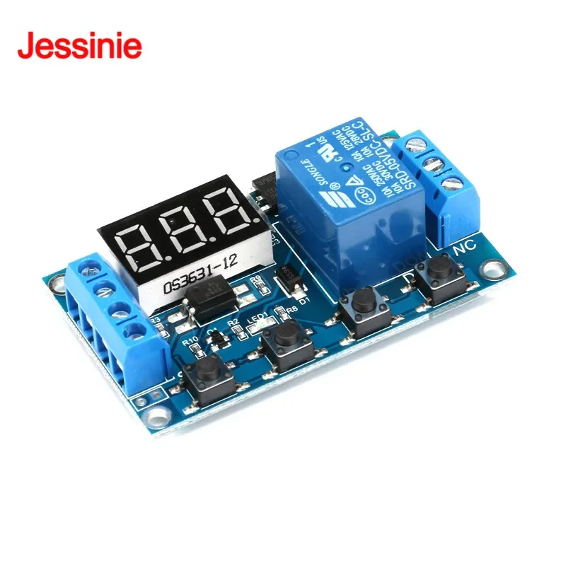 6-30V One-way 1CH Relay Module Switch Trigger Time Delay Circuit Timer Cycle Adjustable 828 Promotion