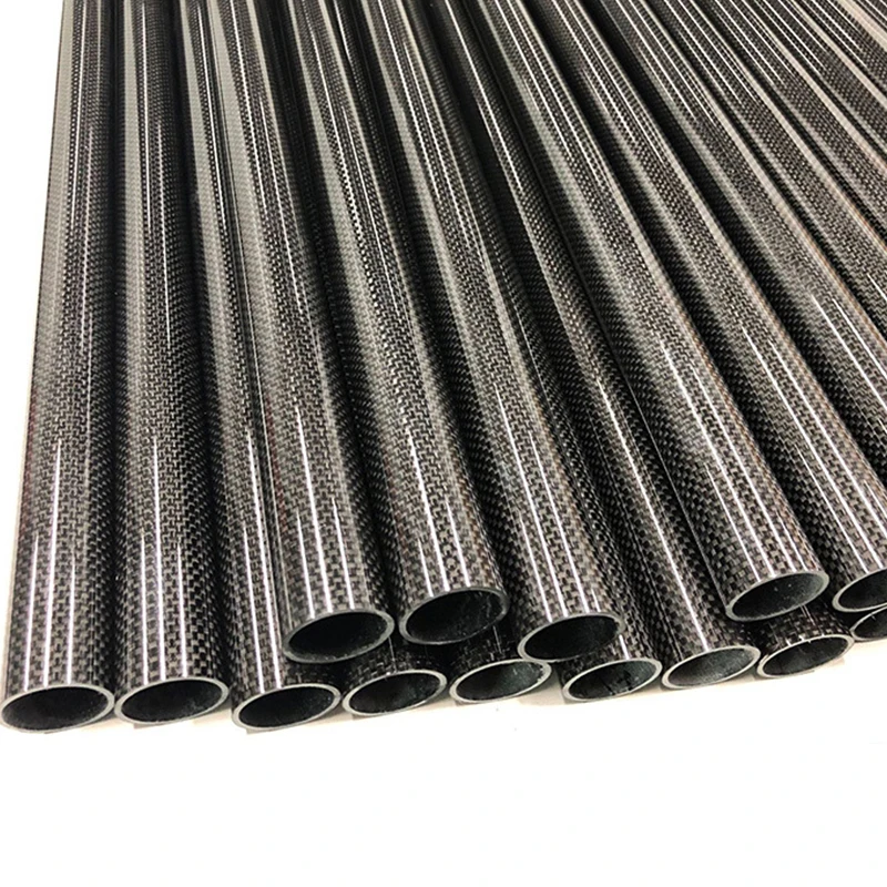 

4Pcs Length 248mm OD20mm 30mm 40mm Twill Glossy Matte High Quality Pipe Carbon Fiber Tube