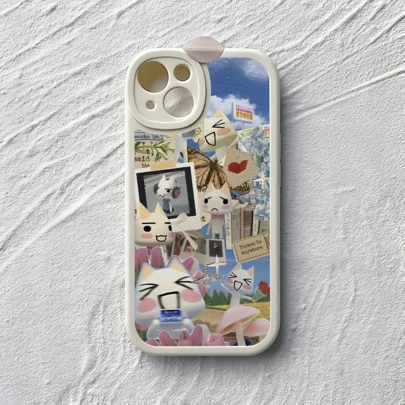 Funda de silicona para teléfono móvil Samsung, carcasa bonita de Toro Inoue Cat para Samsung S24 S23 S22 S21 S20 S10 FE Note20 Plus Ultra Lite 5G