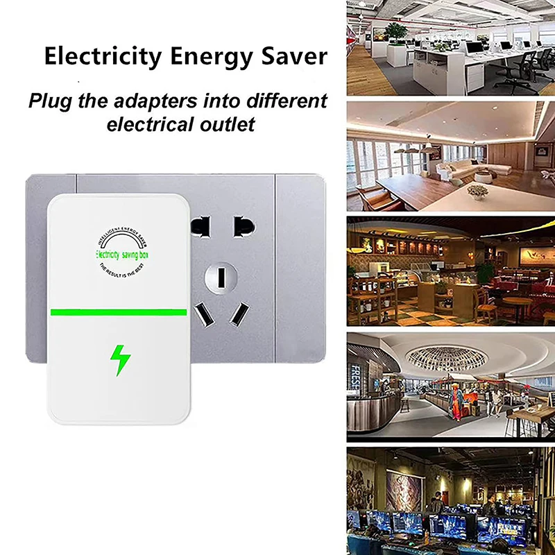 

Electricity Energy Saver Home Power Electrical Appliances Save Box For Household Office Market Electric Accessories Power Saver