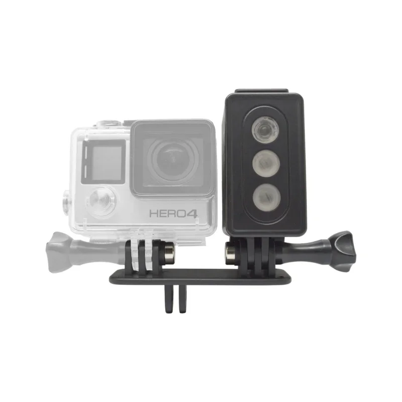 FF-48u per GoPro Hero6 5 accessori telecamera panoramica a 360 gradi luce di riempimento subacquea da 30 metri