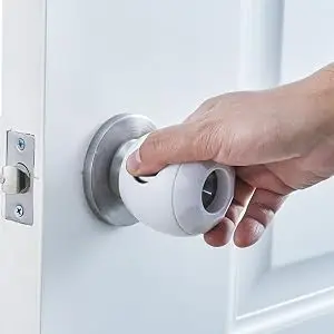 Adults can grasp through holes and open easily.