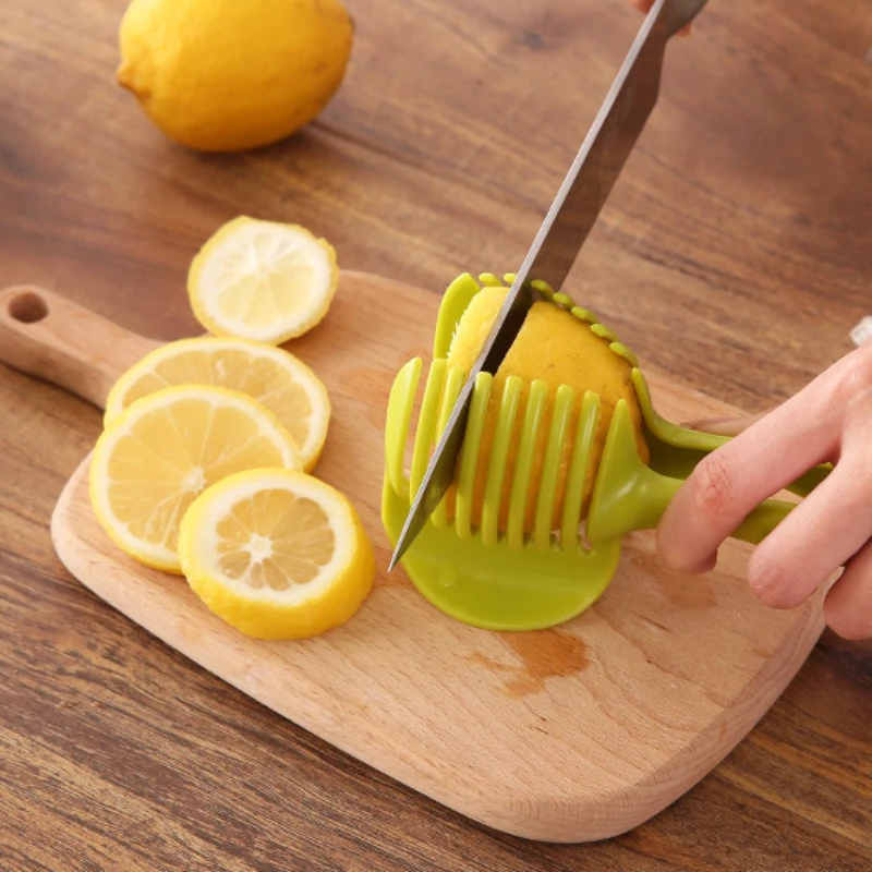 1pc Slicer Multifunctional Fruit splitter With handle Convenient Lemon slices Rotundity Clamp Fruit tools Slicing tool