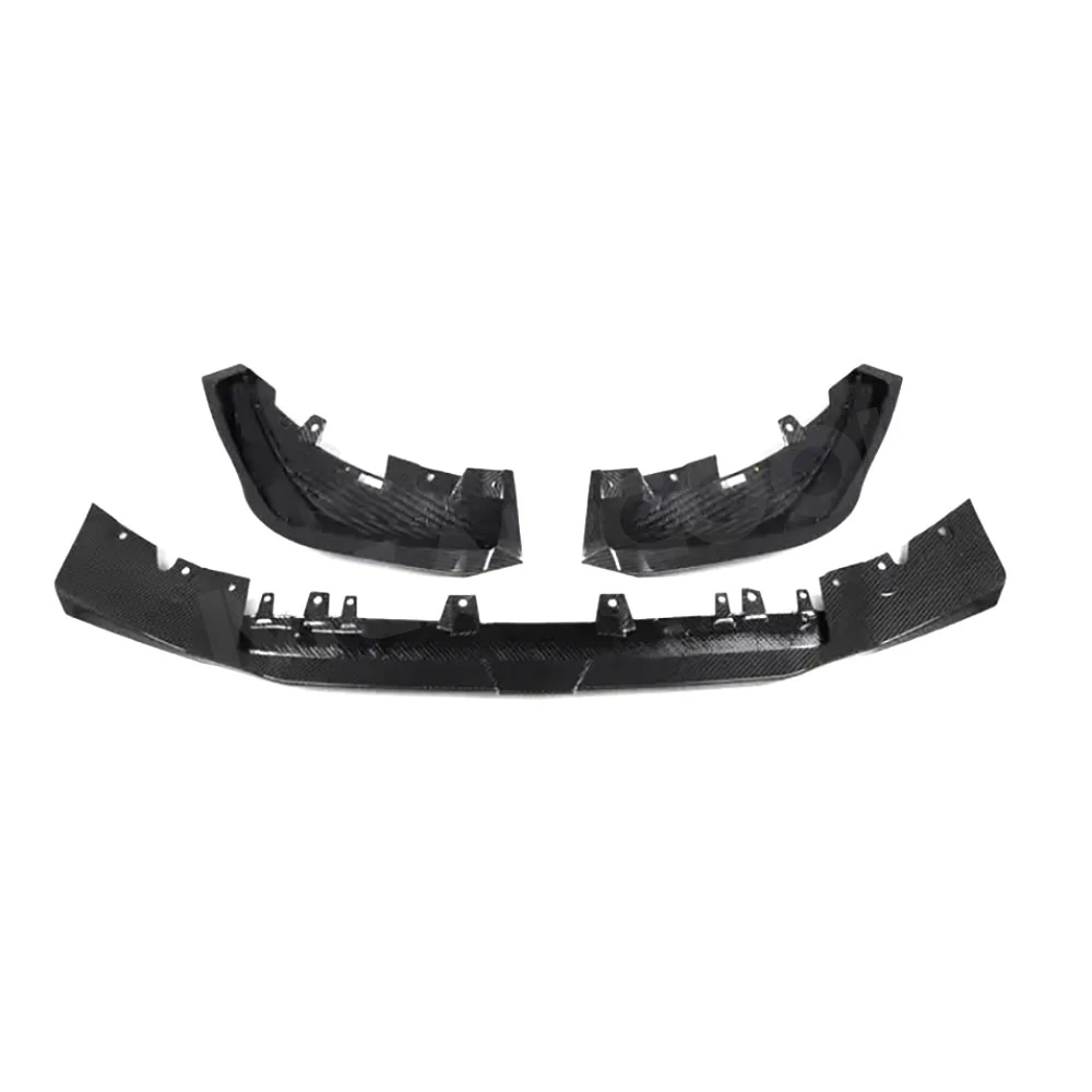 Dry Carbon Fiber Front Lip Bumper Chin Spoiler for BMW X3M F97 2022+ FRP Car Body Kits Preventing Scratches Accessories