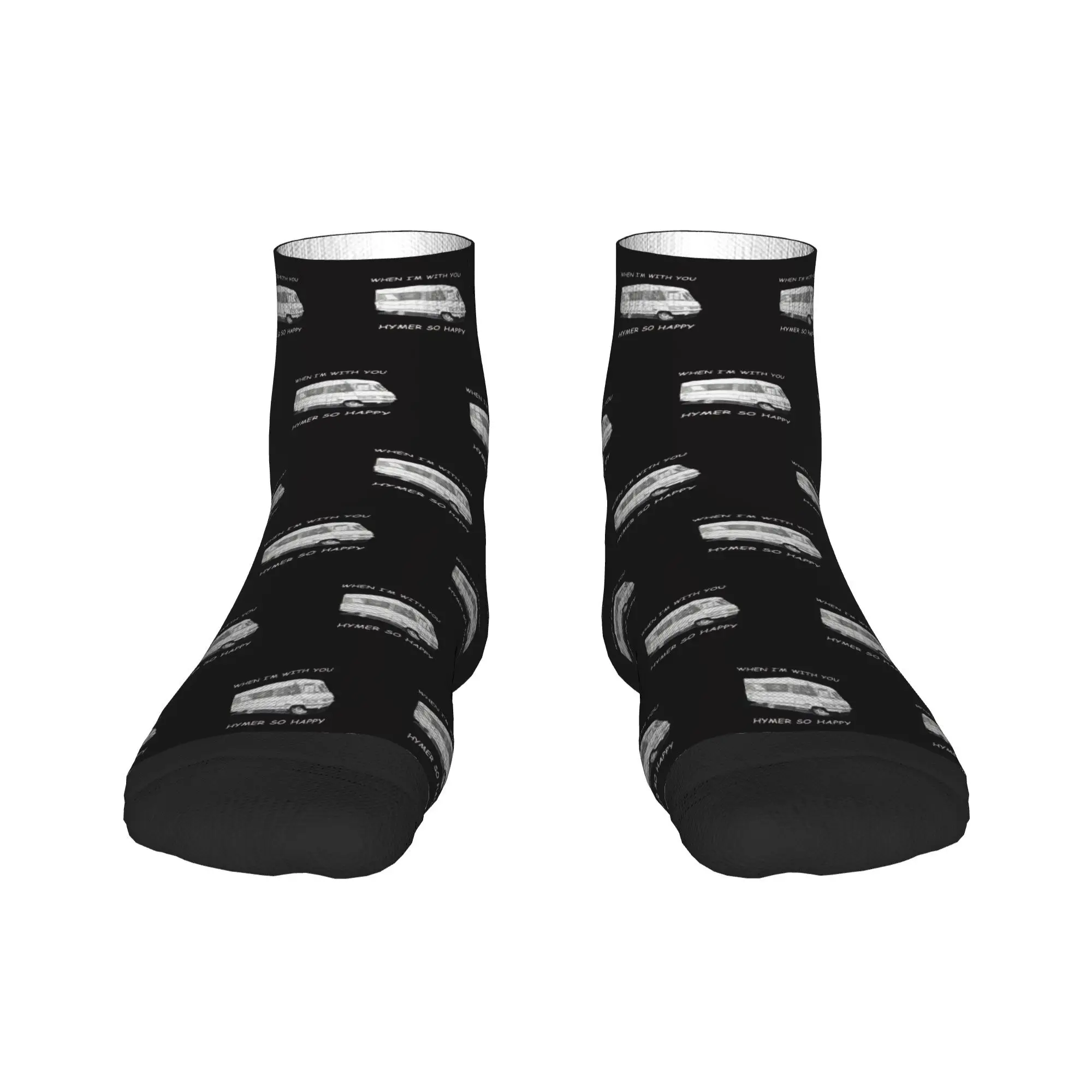 

«Когда я с тобой Hymer so Happy» Hymer b544 дизайн Носки Чулки Харадзюку Всесезонные носки Аксессуары для мужчин и женщин