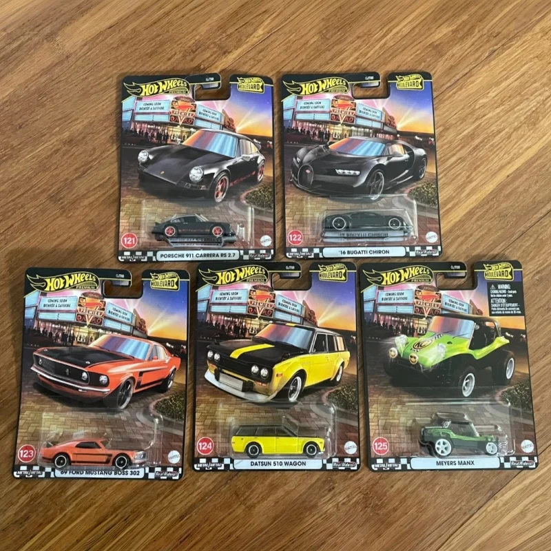 

Новая коллекционная модель автомобиля Hot Wheels Premium GJT68 Boulevard B Case Serise, литая под давлением, с металлическим кузовом, игрушка-сюрприз