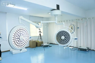 LED surgical shadowless lamp vertical five-hole surgical examination lamp brightness adjustable dental dental pet medical use