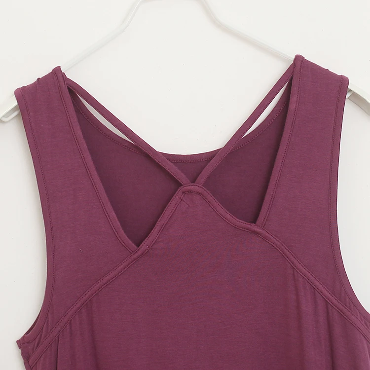 

Тонкий дышащий круглый женский жилет Ne, внутренняя одежда, удобный летний термобелье, однотонный, свободный крой для поездок на работу