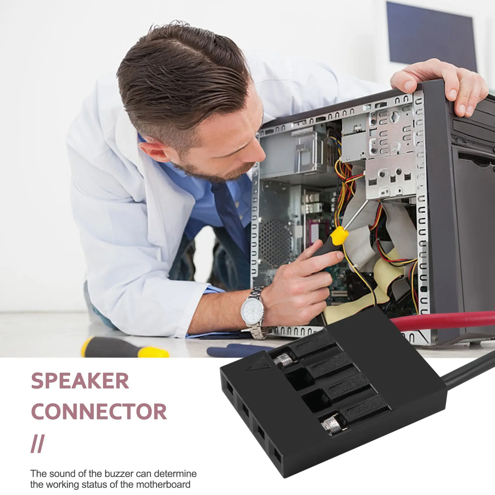 Neue 5Pcs Motherboard Lautsprecher Summer PC Computer Motherboard Interne Beep Summer für Computer Reparatur