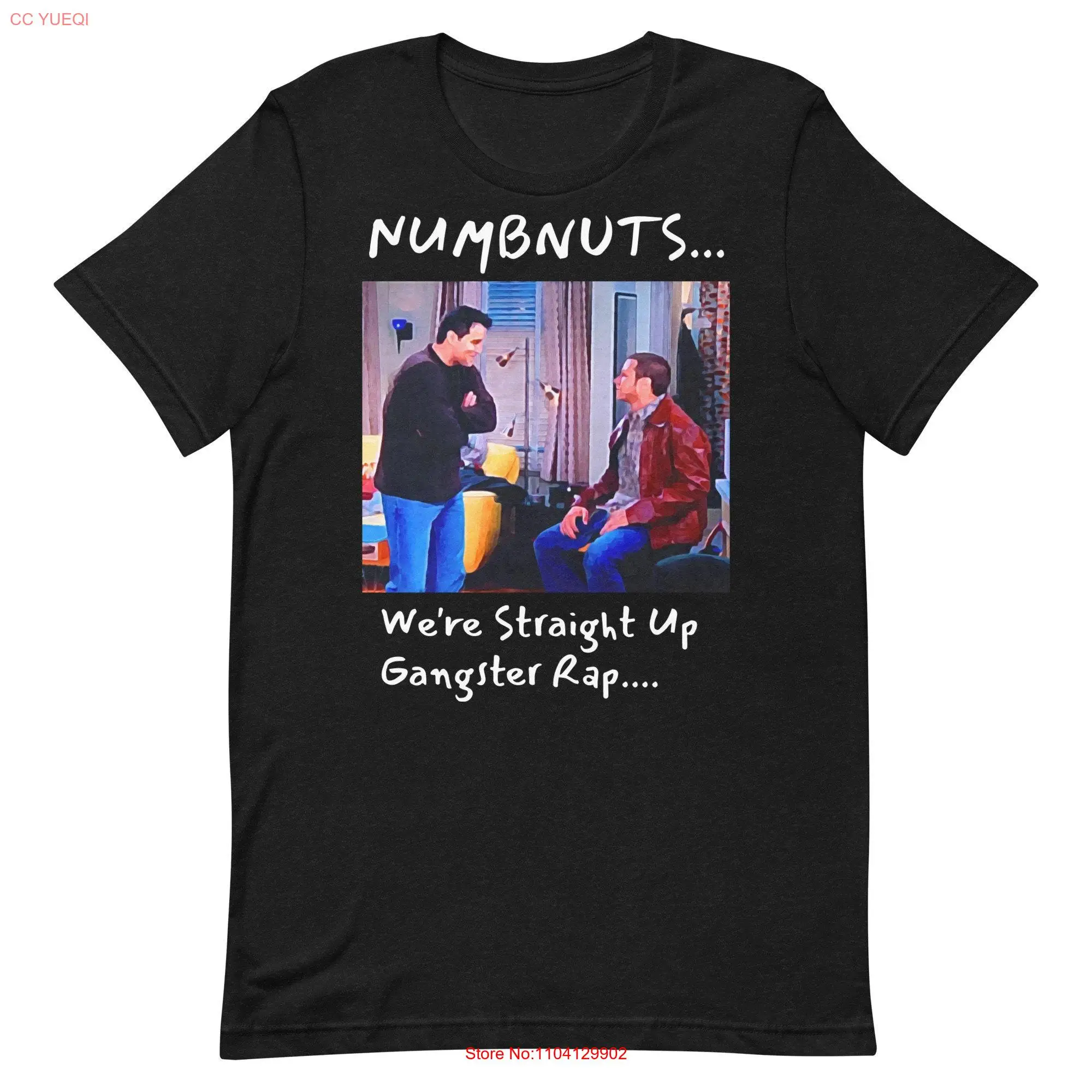 T shirt Friends PrinT Joey Tribbiani long or short sleeves