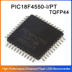 PIC18F4550-I/PT PIC18F4550 TFQP-44 microcomputer 18F4550 PIC 44-Pin  Enhanced Flash USB Microcontroller