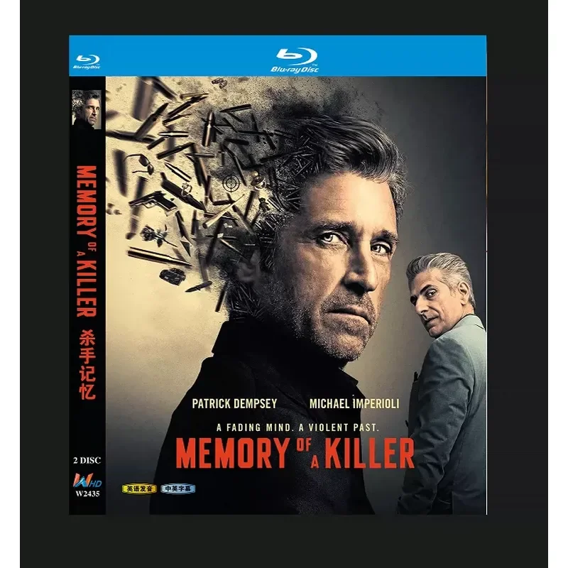 Blu-ray BD Disc High Definition American Drama Killer Memory Season 1 2 Discs Chinese Subtitles