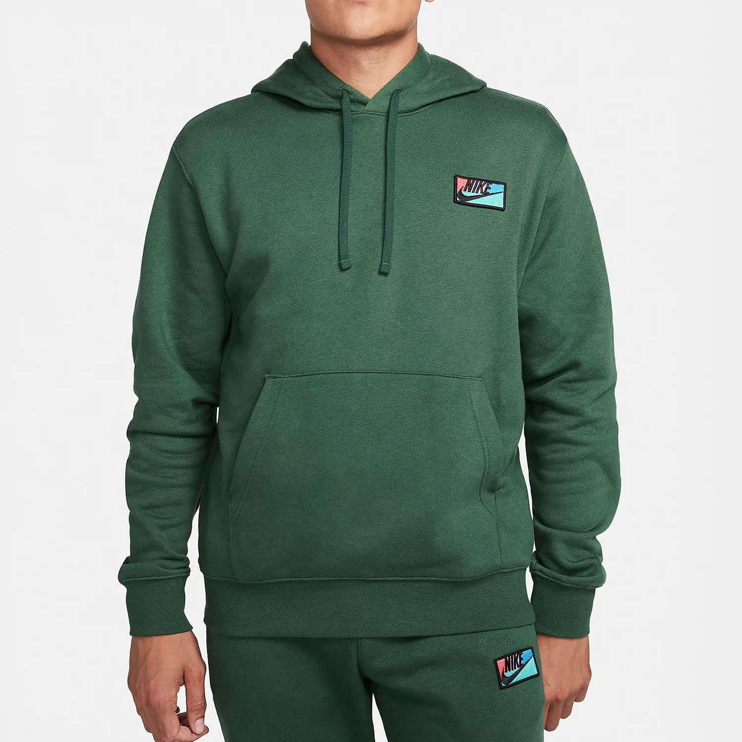 

Nike genuine Winter New Men's Fleece-lined Warm Knit Hooded Hoodie FB8440-323