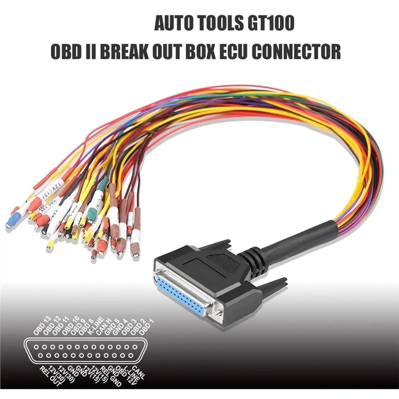 ABGI-GODIAG OBD2-zu-DB25-Kabel, doppelt geschirmtes Kabel, OBD2 Breakout-Box – Detail 5