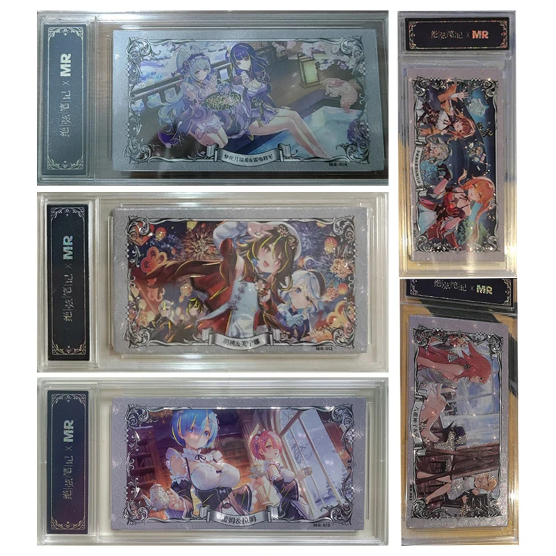 

Anime Goddess Story MR Card Yae Miko Kafka Rem Furina Raiden Shogun Collectible Cards Christmas Birthday Gifts Children's Toys
