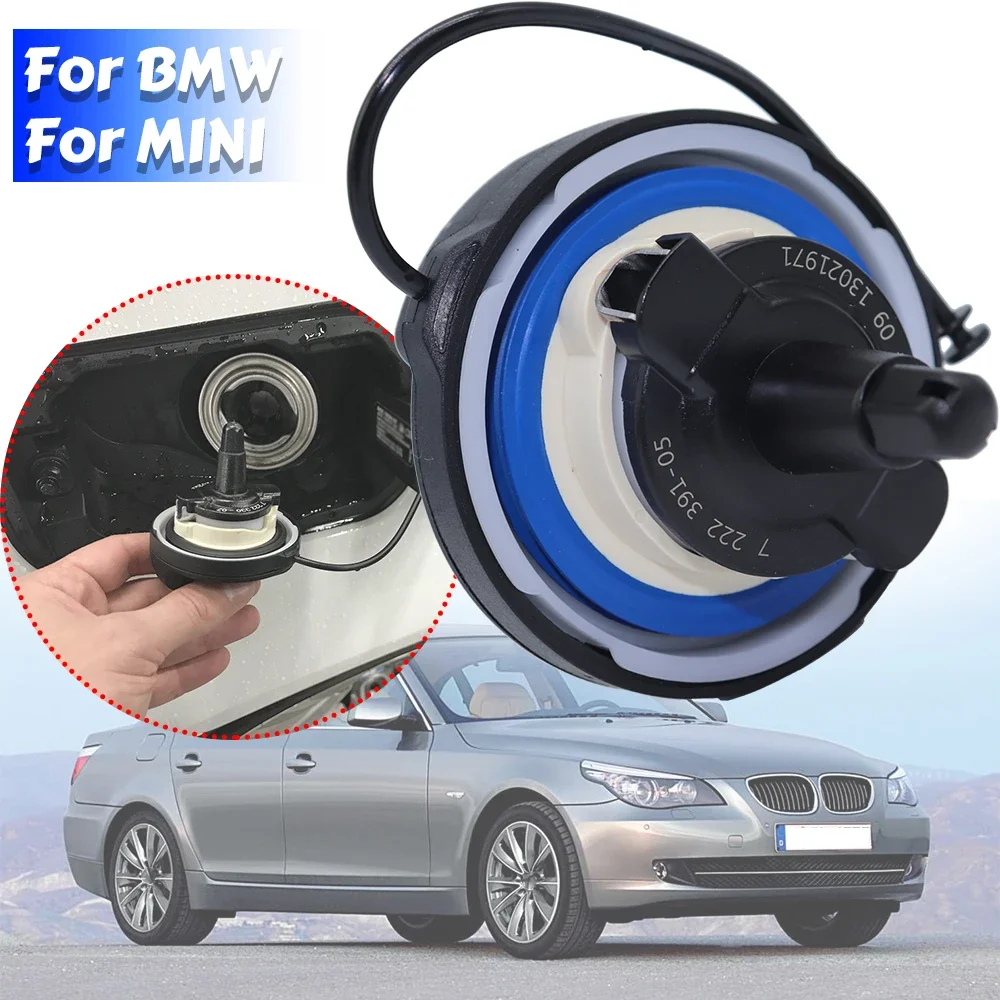 Fuel Gas Tank Filler Cap Cover For BMW X1 X3 X5 1 2 3 5 E F Series MINI Cooper Cabrio R55 R56 R60 MINI Countryman 16117222391