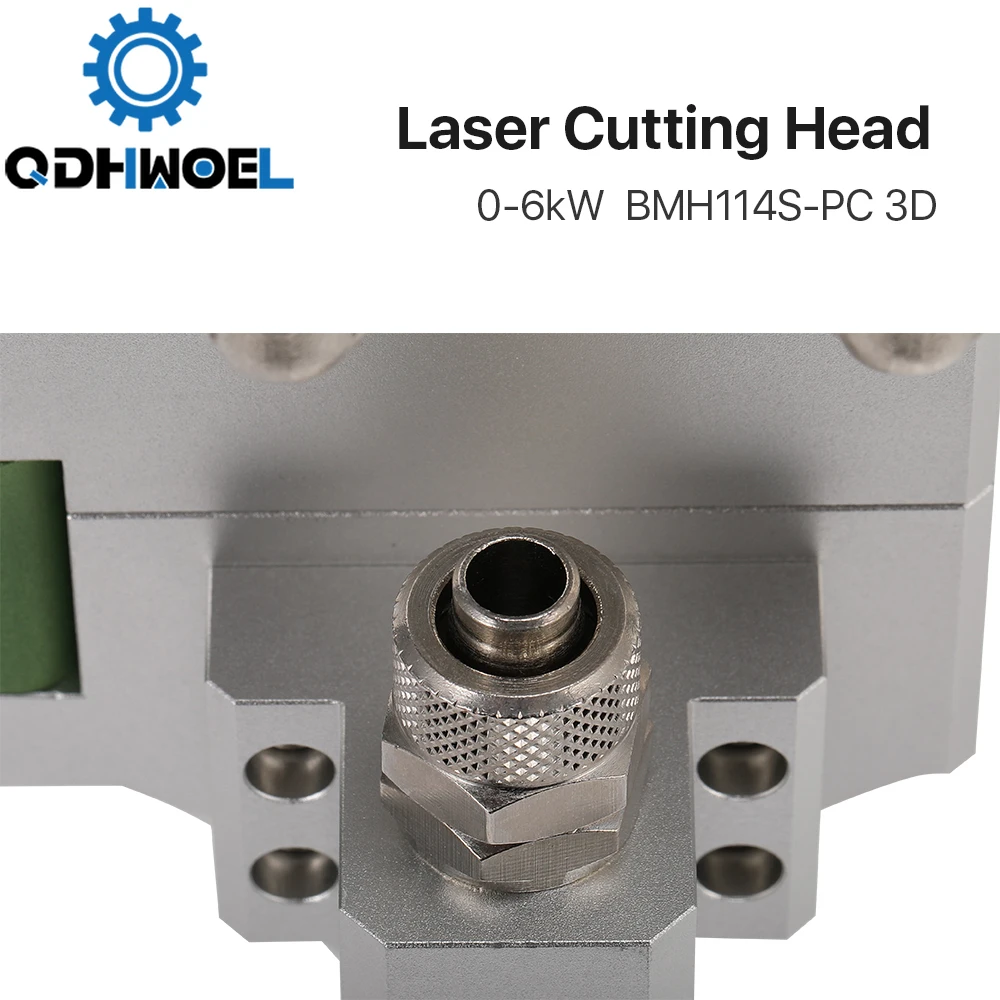 QDHWOEL-Tête laser Raytools 3D d'origine, BM114S, 6KW Pulse, Etheragan Analog Control, TubeCut, Machine de découpe 3D