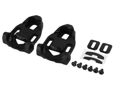 Imagen 2 del producto Juego de tacos para bicicleta de carretera de plástico, tacos para Pedal de ciclismo, bloqueo antideslizante, tacos para bicicleta de carretera para Pedal IClic/X-Presso