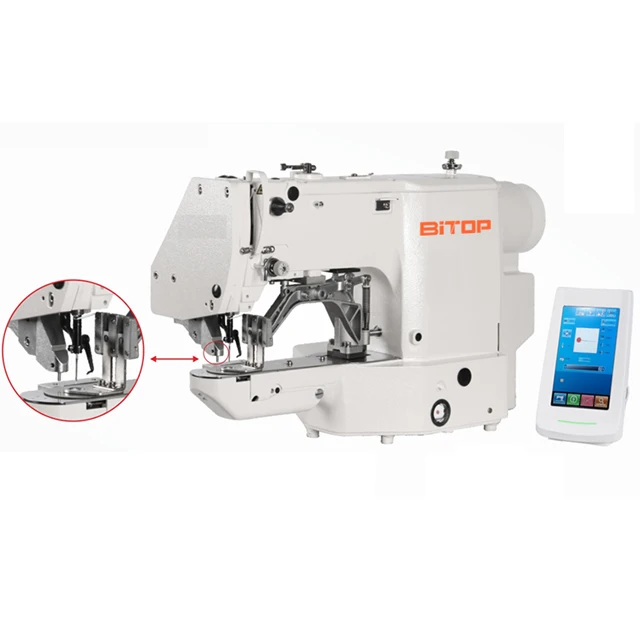 BT-430D-MO Eyelet Punching Sewing Machine Industrial Computer Eyelet Hole Making Machine
