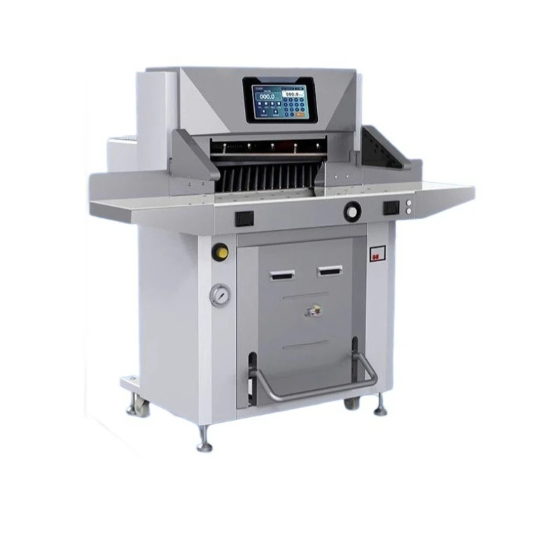 

Automatic program-controlled hydraulic paper cutter 5010Q high-speed silent intelligent frequency conversion heavy-duty