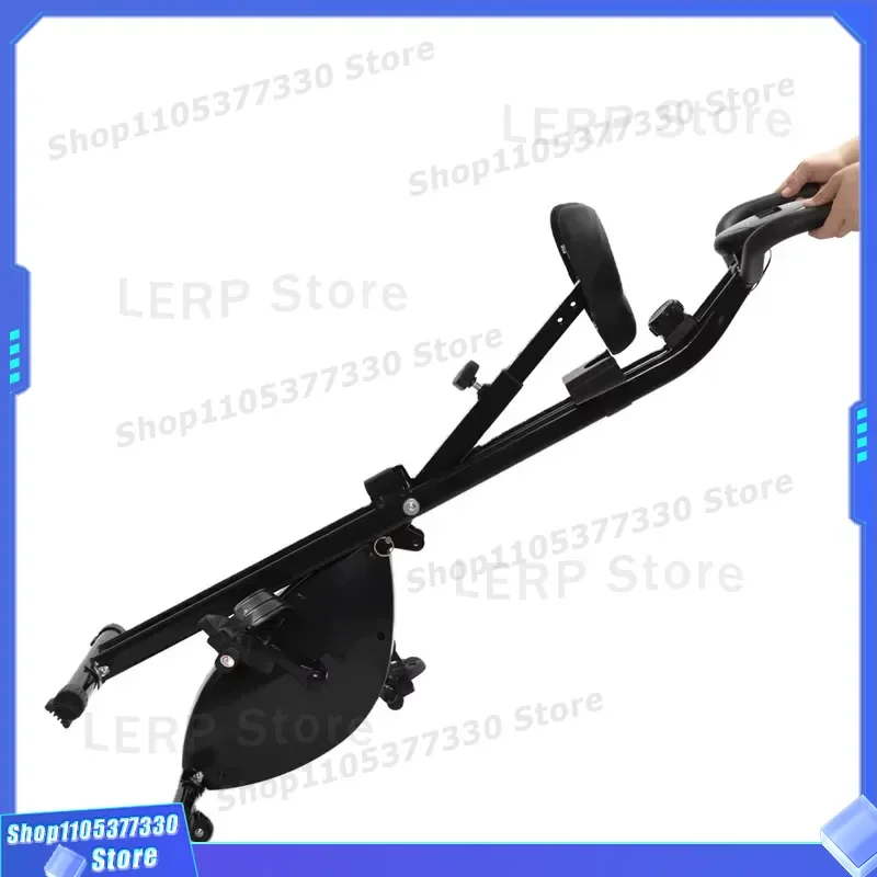 Foldable Mini Exercise Bike for Home Fitness Portable Indoor Cycling Machine Leg Pedal Rehab Equipment Compact Design Home