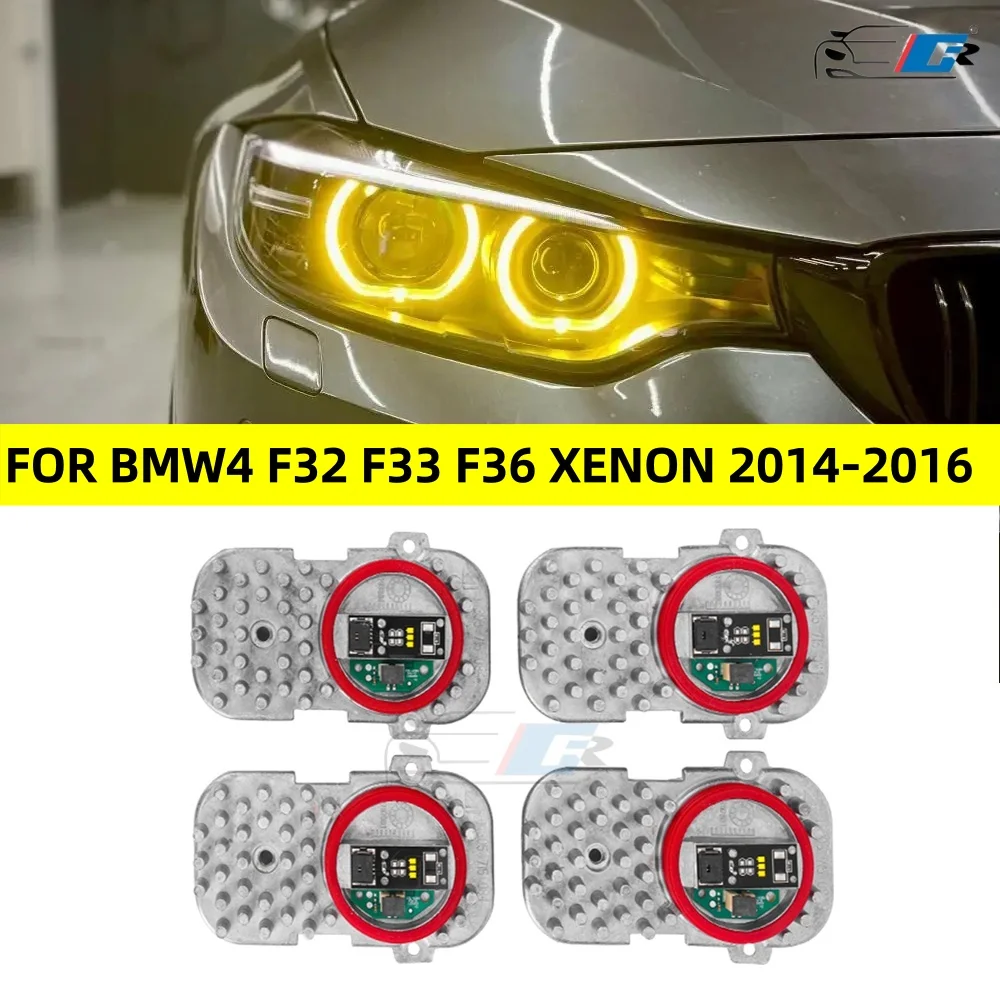 Xenon Headlight Yellow Daylight 63117263051 Led Modules For BMW 4 Series F32 F82 M4 F33 F83 M4 F36 LED DRL Board