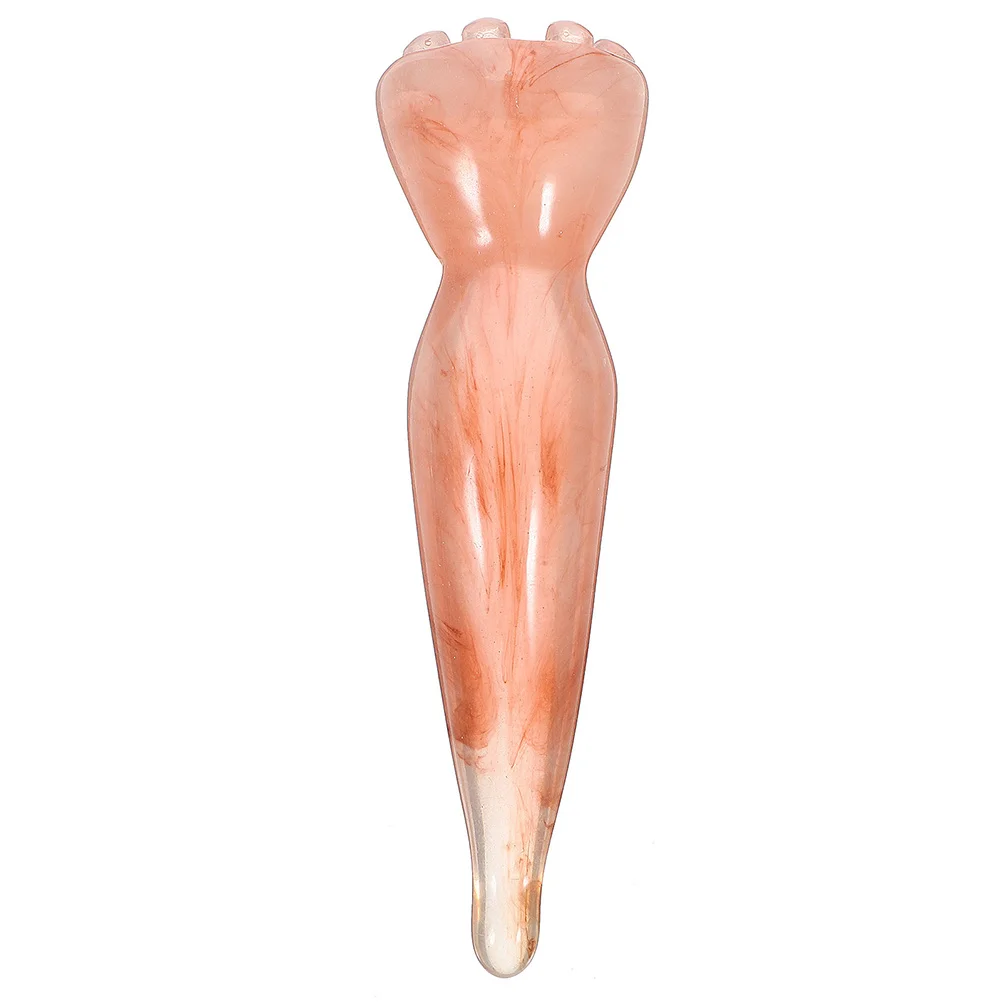 얼굴과 몸을 위한 마사지 스틱 괄사 도구 근육 완화 목 어깨 이완 얼굴 스크래퍼 피로 감소 인체공학적 디자인