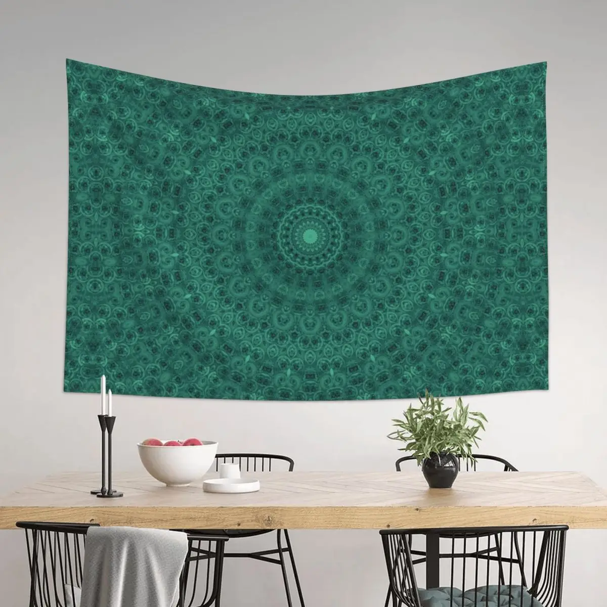 

Kaleidoscope . The malachite. Tapestry Bedroom Decor Carpet On The Wall Wallpaper Tapestry