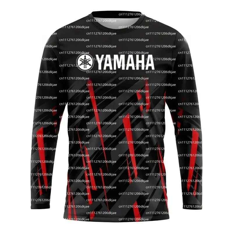 AMAHA 2026 Summer New SBK Racing Cycling Suit Men's Off-road Motorcycle Sports Fast Drying Long Sleeved Loose Plus Size Jersey