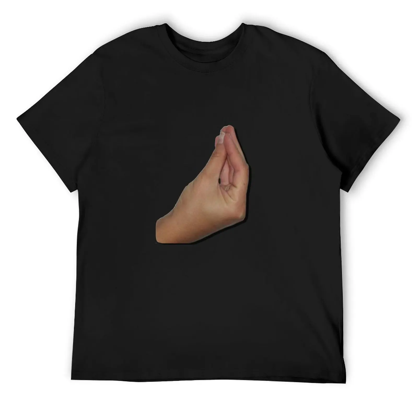 

Italian Meme Hand T-Shirt Personalized t-shirt animal prinfor boys anime stuff Men's t-shirts