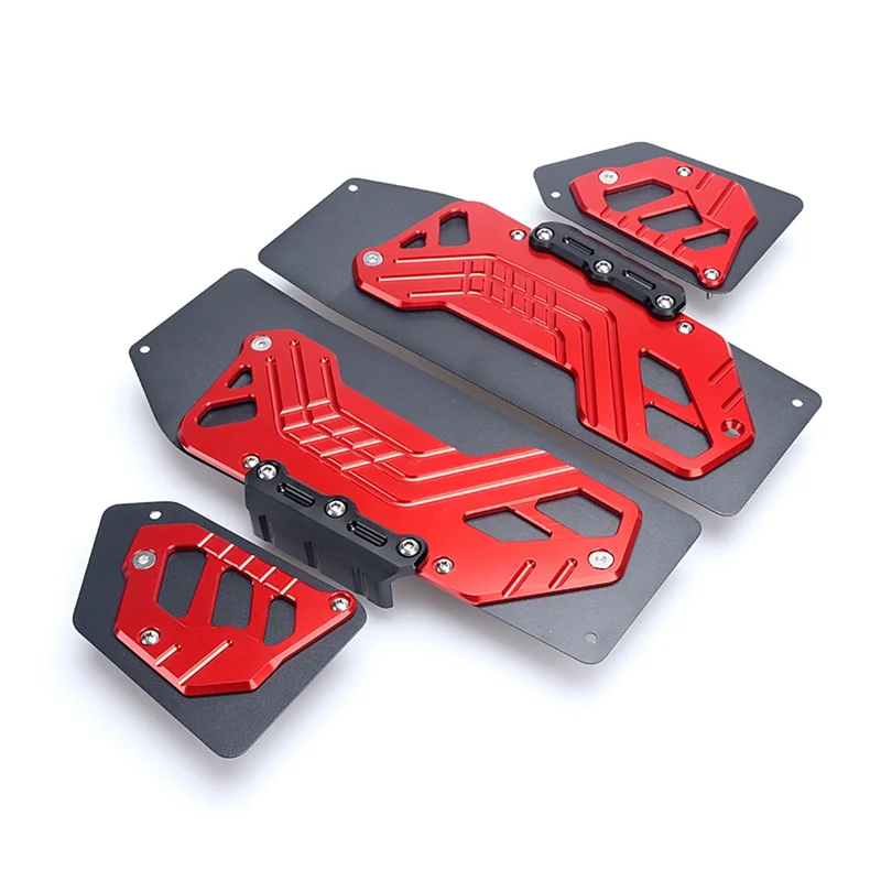 

Подножки для мотоцикла, подножки, подножки, педали, накладки для HONDA ADV350 ADV-350 ADV 350 2022 2023 (красный)
