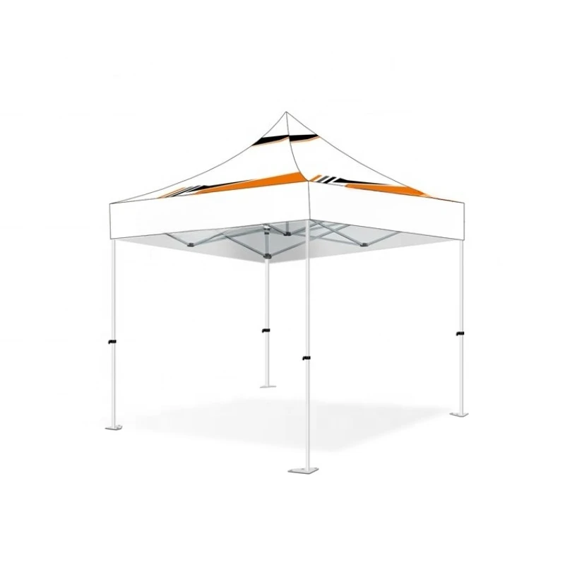 Pop-up market stall promotional waterproof aluminum alloy gazebo tent 3x3 10x10 custom canopy cover with logo
