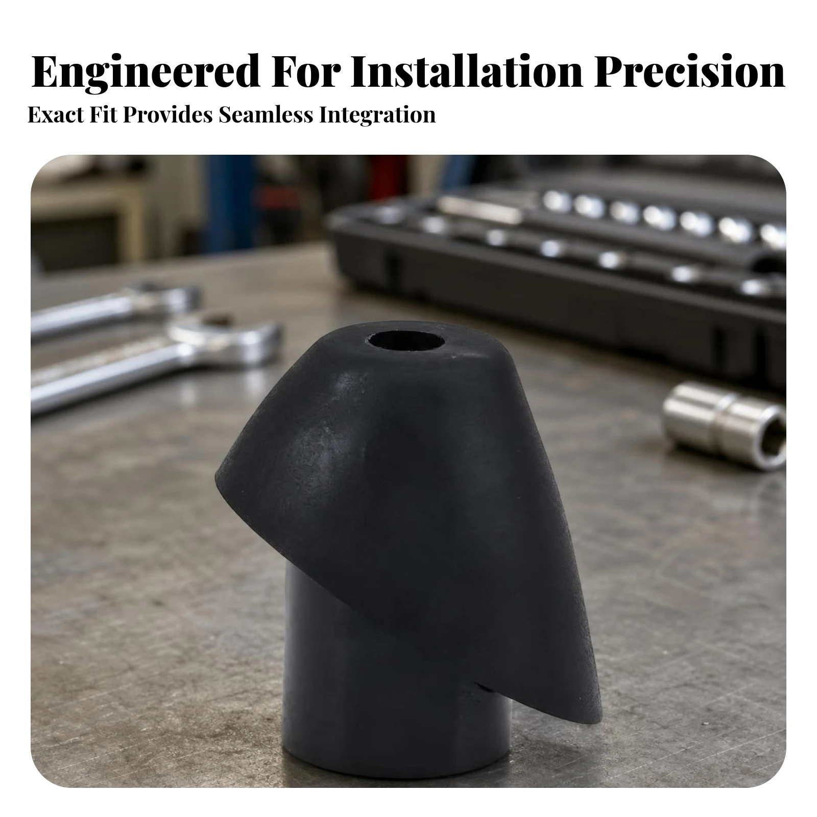 Rubber Antenna Base Cover Easy to Install Antenna Base Cover with 7mm Opening Car Part Long-Lasting Vehicle Accessory Wash-Proof