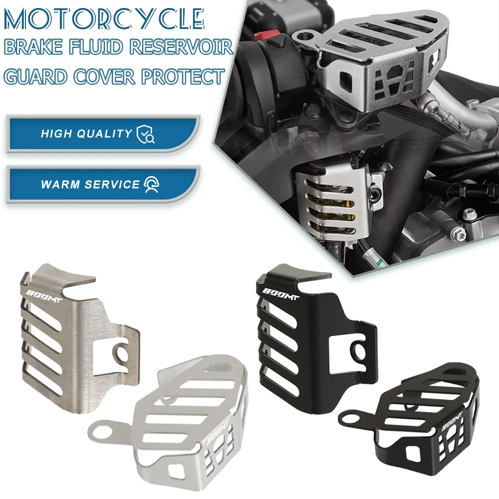 

FOR CFMOTO CF MOTO 800MT IBEX 800 MT IBEX800 2021 2022 Motorcycle Front Brake Fluid Reservoir Guard Cover Protection
