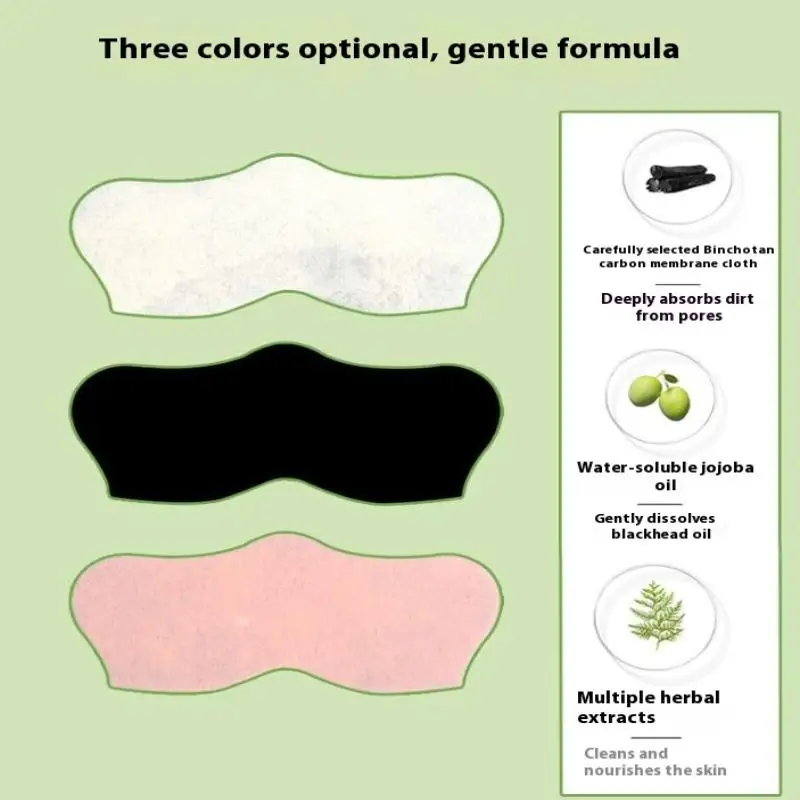 Strisce per il naso per punti neri Rimozione dell'acne Maschera istantanea per sblocco dei pori Pulizia profonda Patch per la pulizia del naso Patch per maschera per la cura della pelle di bellezza