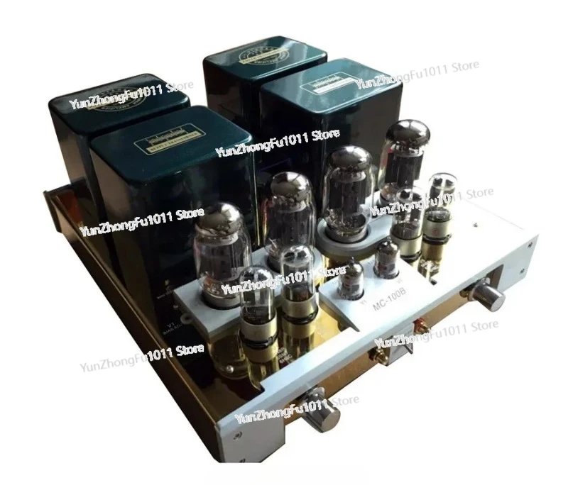 MC-100B KT88 Push-Pull Tube Amplifier HIFI EXQUIS 6SN7 12ax7 Lamp AMP MS100B