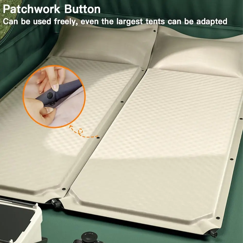 

Egg trough wave point automatic inflatable mattress moisture-proof mat, outdoor camping tent floor mat, nap moisture-proof mat,