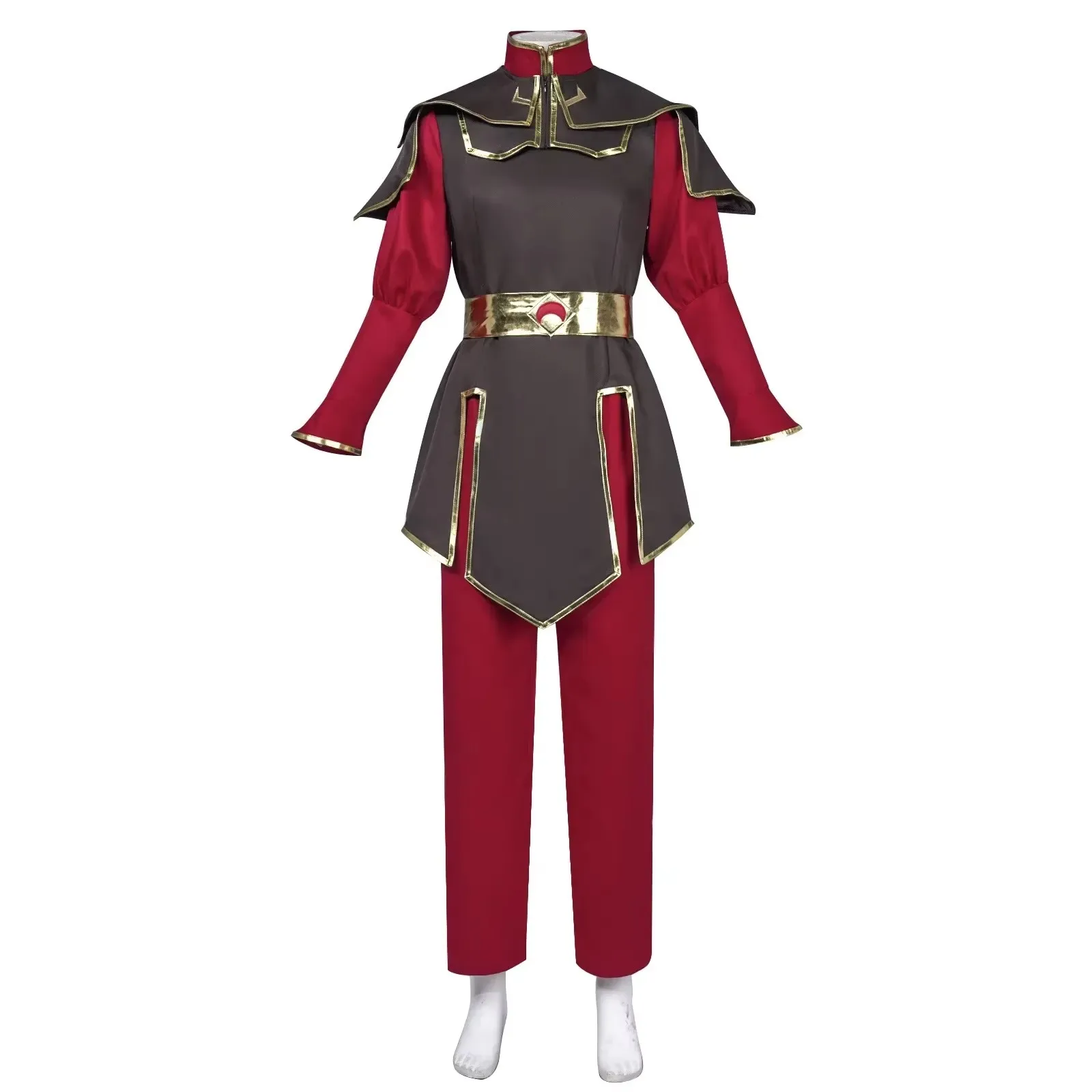 Anime Azula Cosplay Avatar la leyenda de Korra disfraces Cosplay Azula Tops chal cintura Halloween carnaval fiesta Cos mujeres - view 3