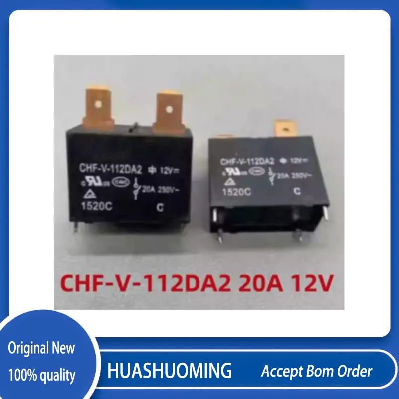 NEW 5Pcs/Lot         GT-1A-12D 1 2VDC 4PINS 25A DC12V 12V CHF-S-112DA2 CHF-V-112DA2 20A  25A