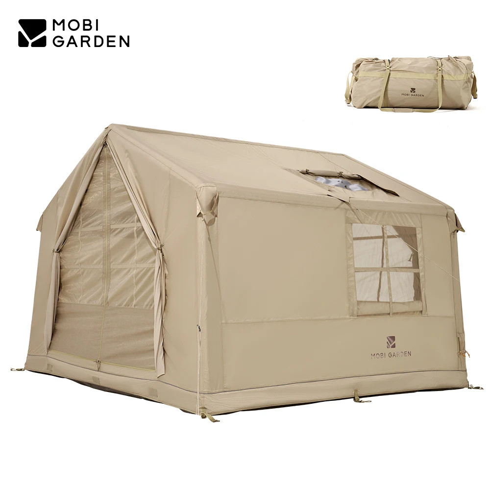 

MOBI GARDEN Outdoor Camping Air Tent CLOUD HOME Long-term Waterproof Windproof Vehicle Outline All-body PVC