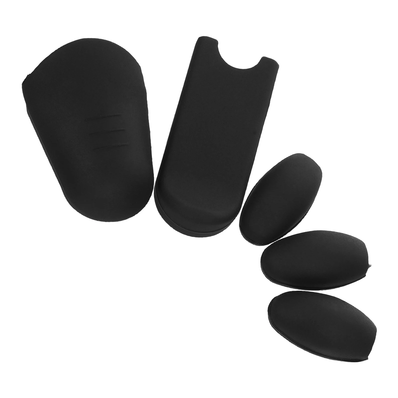 

5Pcs Saxophone Thumb Rest Pad Comfortable Fit Alleviates Fatigue Universal Accessory Black Saxophone Thumb Finger