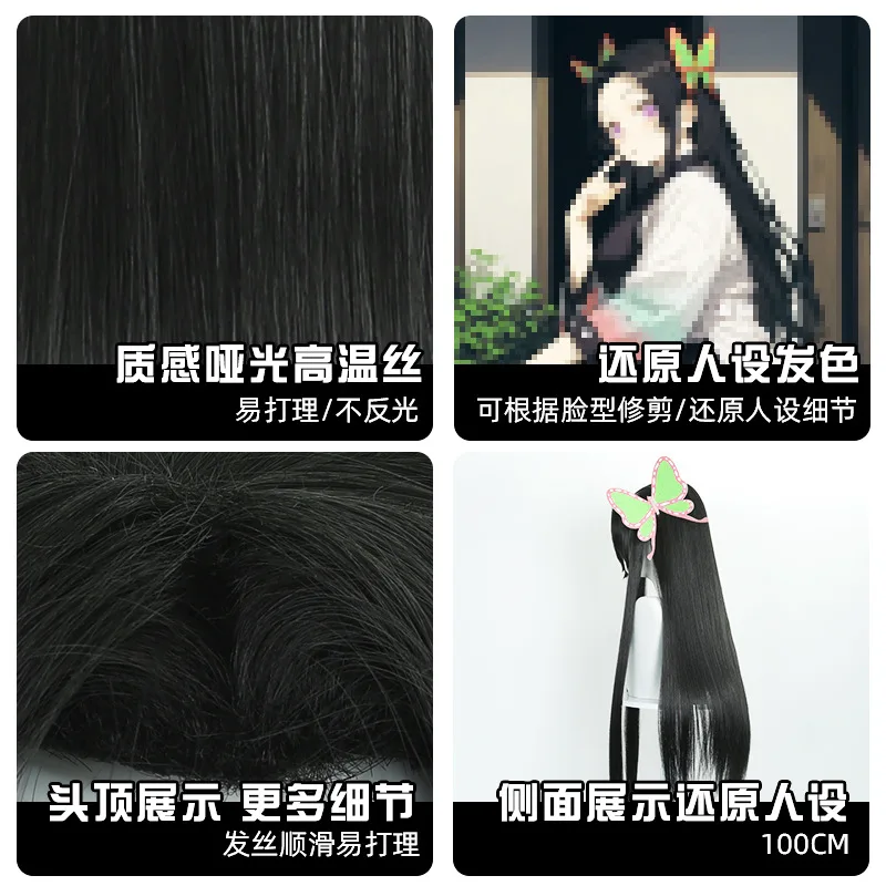 Synthetic Long Wavy Wig Middle Part Fluffy Natural Hairline Cosplay Costume Party Heat Resistant Fiber