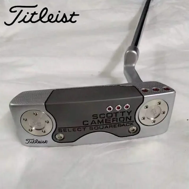 Titleist Golf Putter Wide Edge Straight Rod Putter with Cover